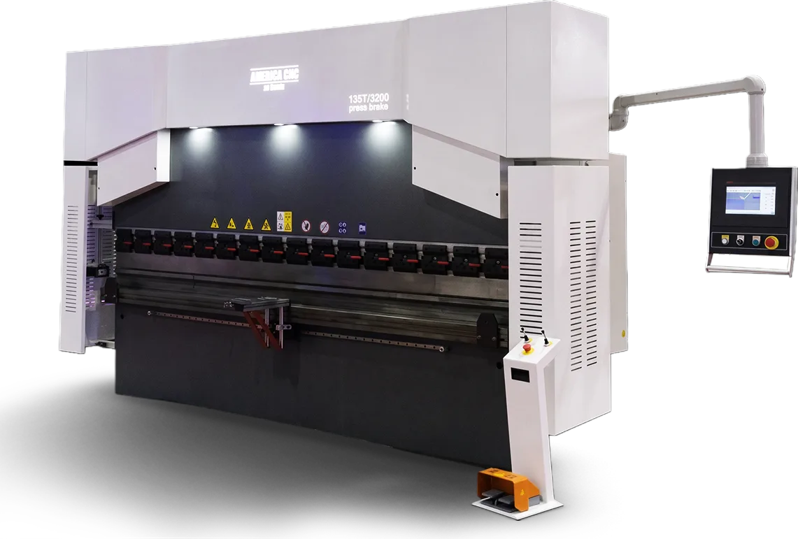 Dobradeira hidráulica CNC 135 toneladas America CNC